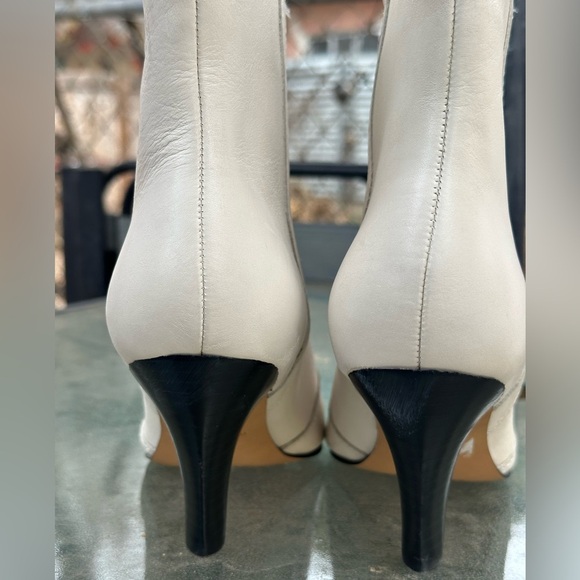 Marc Fisher Boots Women’s Size 6M Leather cone Heel Carrisa ankle boot NWOB - Picture 9 of 11